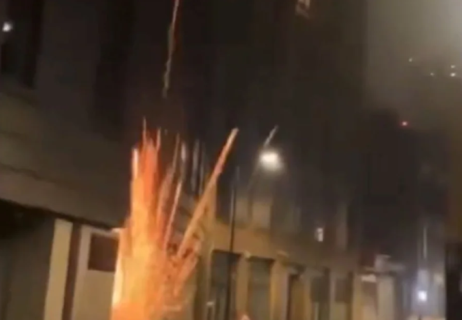 Torcedores do Arsenal usam fogos em hotel do Atlético e geram tensão