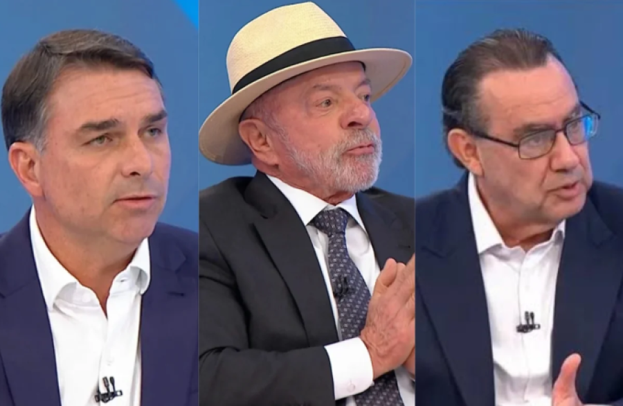 Flávio e Cury aparecem à frente de Lula em cenários de segundo turno eleitoral